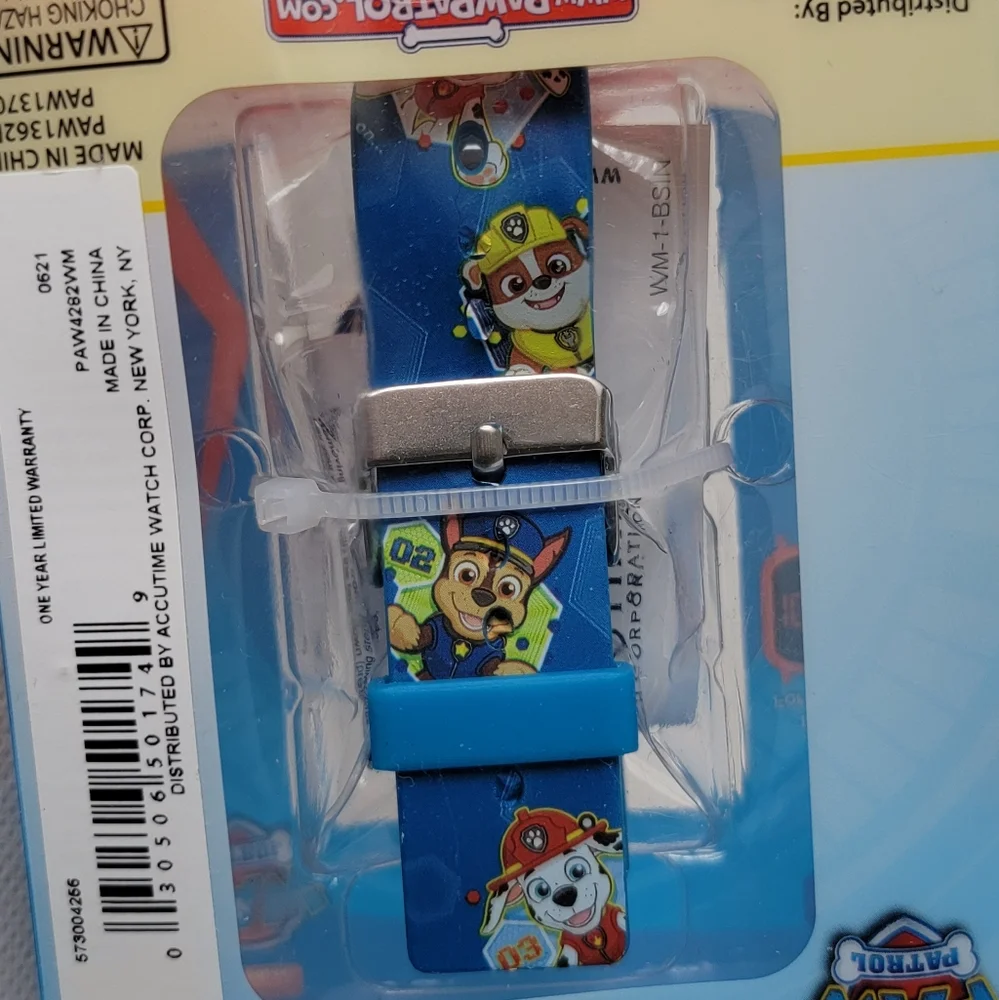 Kids Paw Patrol LED Touchscreen Watch With Printed Straps | Nickelodeon | Blue
